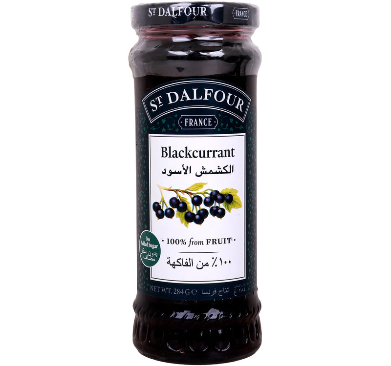 St Dalfour Blackcurrant Jam 284 g