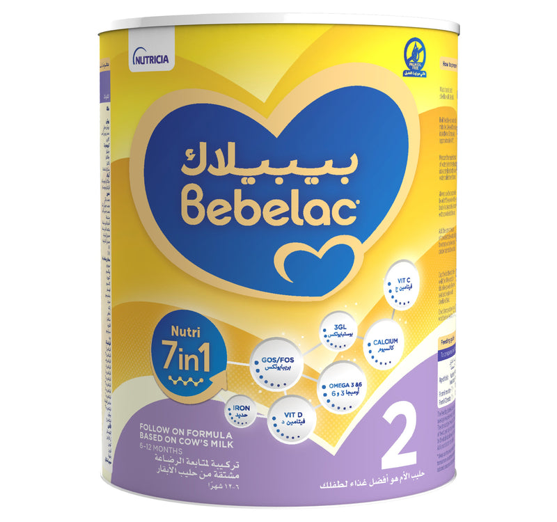 Bebelac Nutri 7in1 Follow On Formula Stage 2 From 6 to 12 Months 400 g