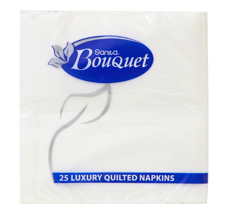 Sanita Bouquet Luxury Quilted Napkins Size 33cm 25 pcs