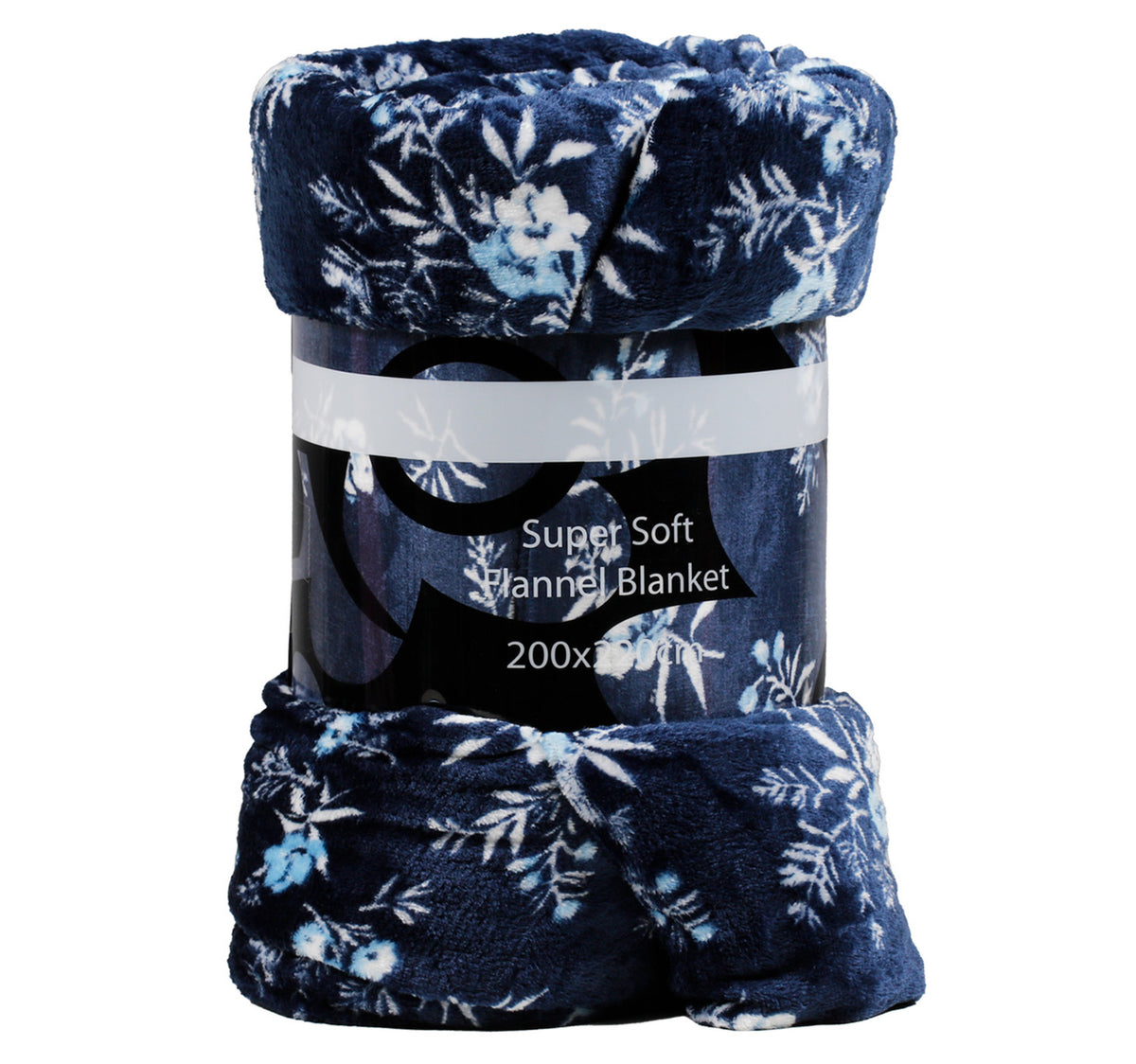 Super Soft Flannel Blanket, 200 x 220 cm, Assorted