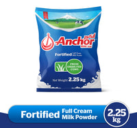 Anchor Full Cream Milk Powder Pouch 2.25 kg Lulu Hypermarket