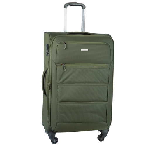 Cortigiani 4 Wheels Soft Trolley, 20 inches, Assorted, 1463
