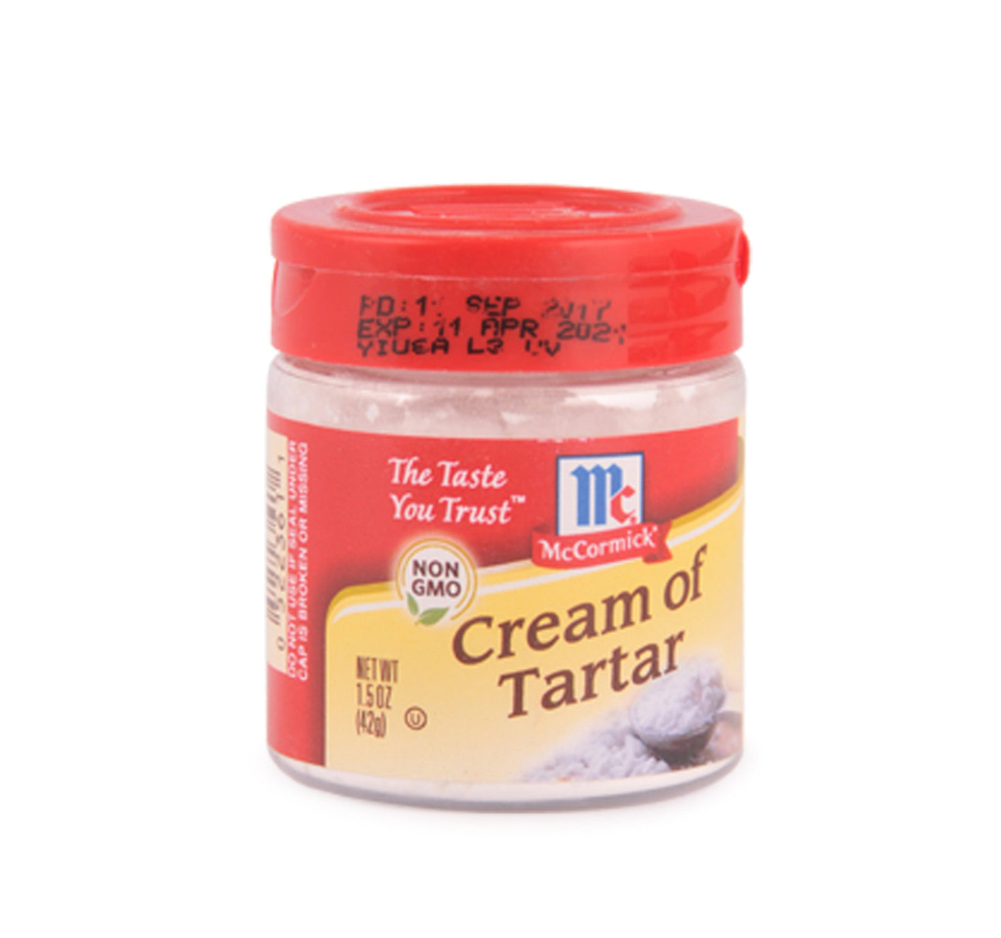 McCormick Cream of Tartar 42 g Lulu Hypermarket