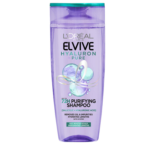 L'Oreal Paris Elvive Hyaluron Pure 72H Purifying Shampoo 200 ml