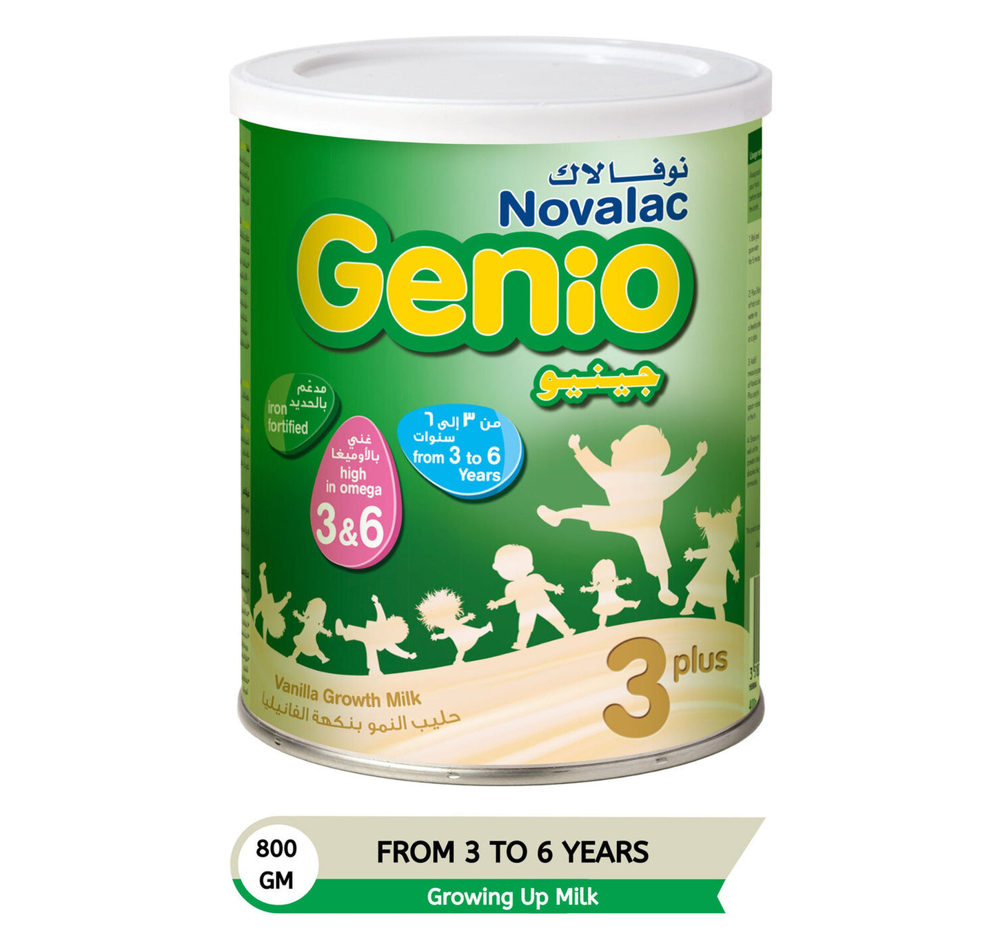 Novalac Genio 3 Plus Growing Up Formula From 3-6 Years 800 g