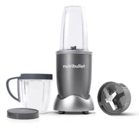 NutriBullet Multi-Function High Speed Blender, 600 W, 5 Piece Set, Gray, NBR-0812M