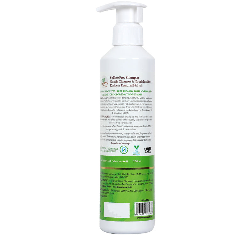 Mamaearth Tea Tree & Ginger Shampoo 250 ml