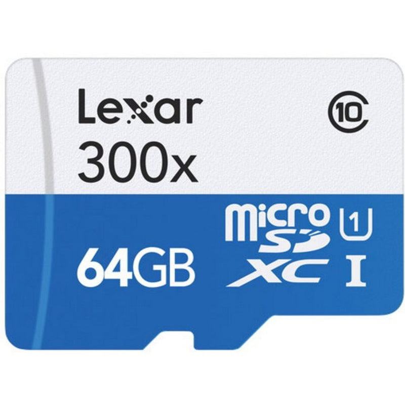 بطاقة مايكرو SD من Lexar LSDMi64GBBEU300A