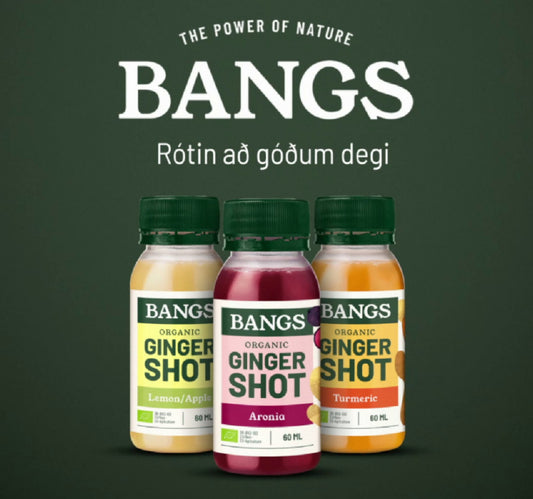 Bangs Organic Ginger Shot Turmeric 60 ml