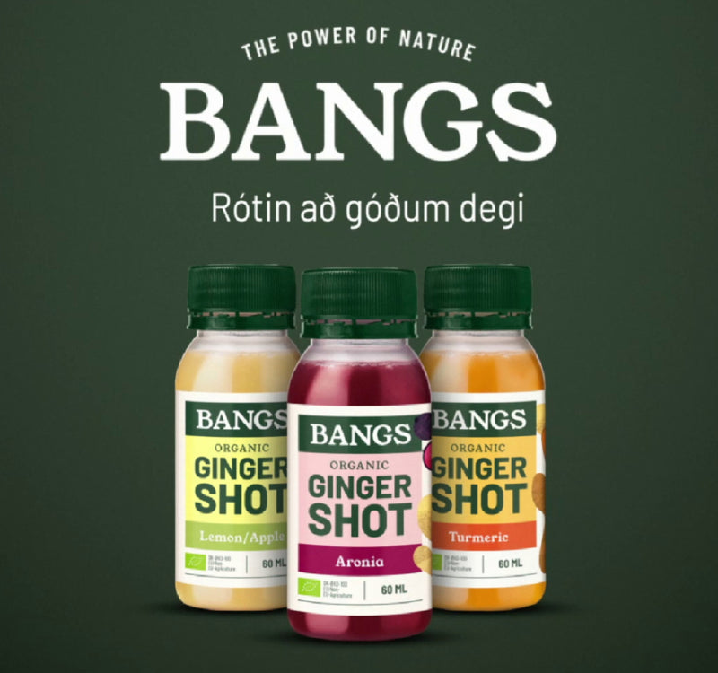 Bangs Organic Ginger Shot Turmeric 60 ml