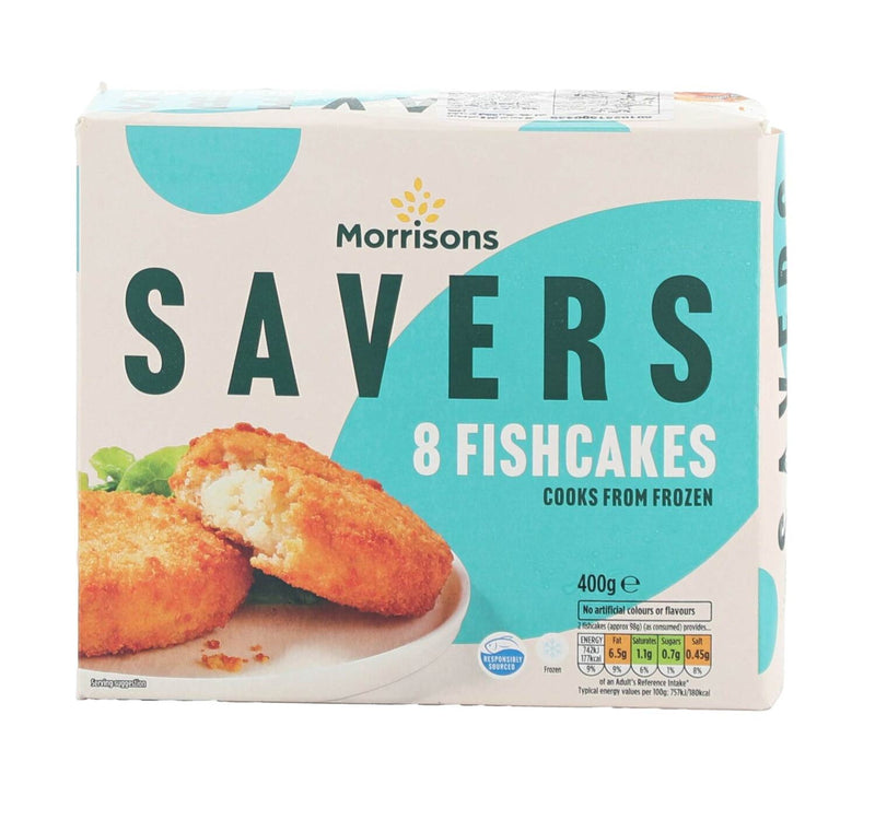 Morrisons Savers 8 Fishcakes 400 g Lulu Hypermarket