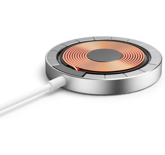 Hama Magnetic Wireless Charger, 15 W, White, MagCharge FC15