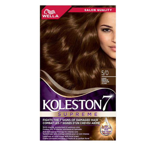 Koleston Supreme Light Brown 5/0 1 pkt
