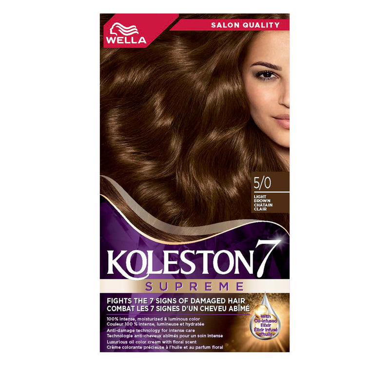 Koleston Supreme Light Brown 5/0 1 pkt