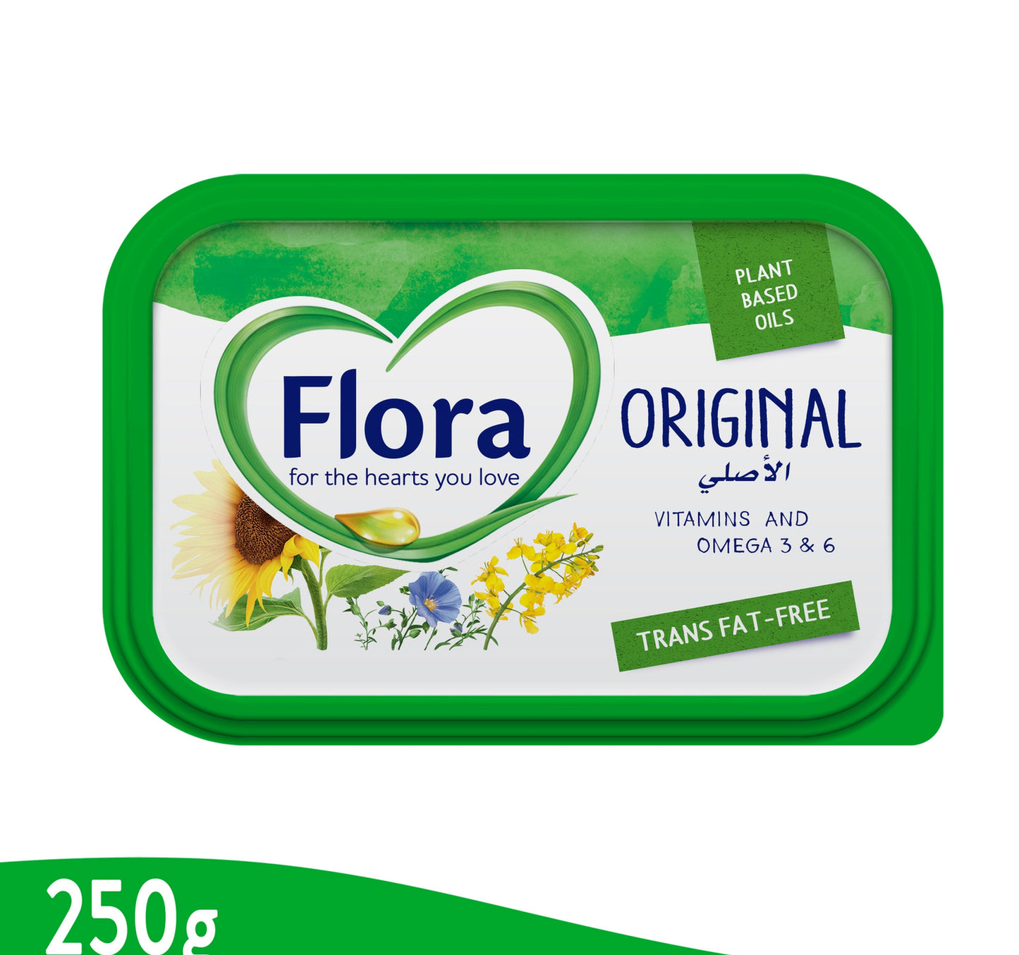 Flora Original Vegetable Oil Spread 250 g Lulu Hypermarket
