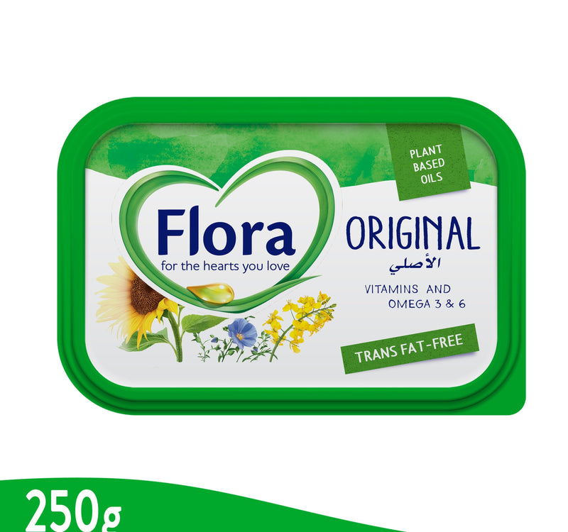 Flora Original Vegetable Oil Spread 250 g Lulu Hypermarket
