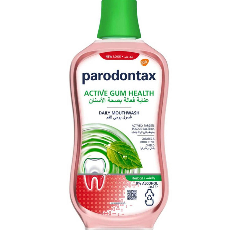 Parodontax Active Gum Health Herbal Daily Mouthwash 500 ml