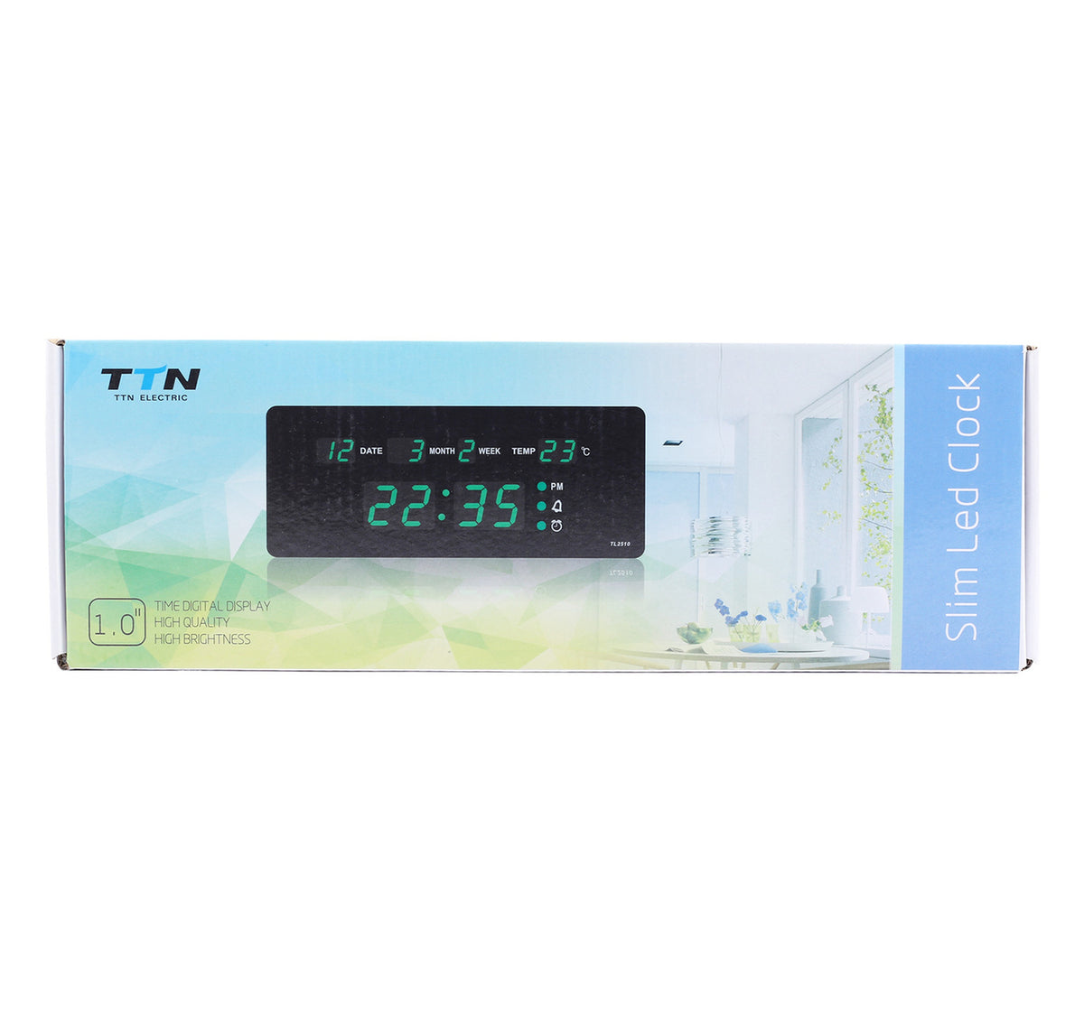 Maple Leaf Azan Wall Clock 2515 25 x 10cm