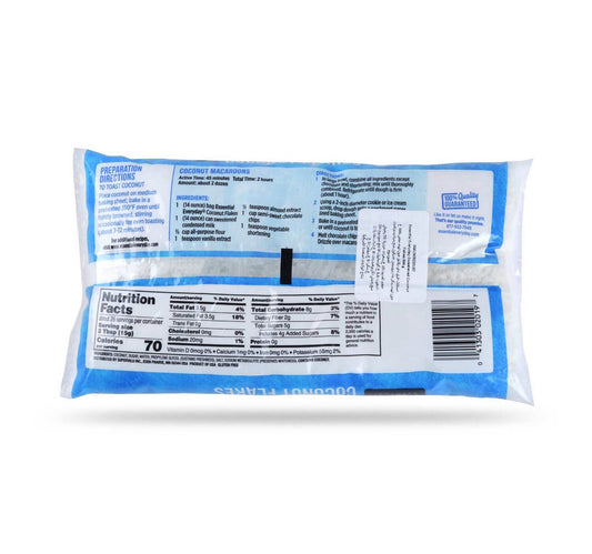 Essential Everyday Sweetened Coconut Flakes 396 g Lulu Hypermarket