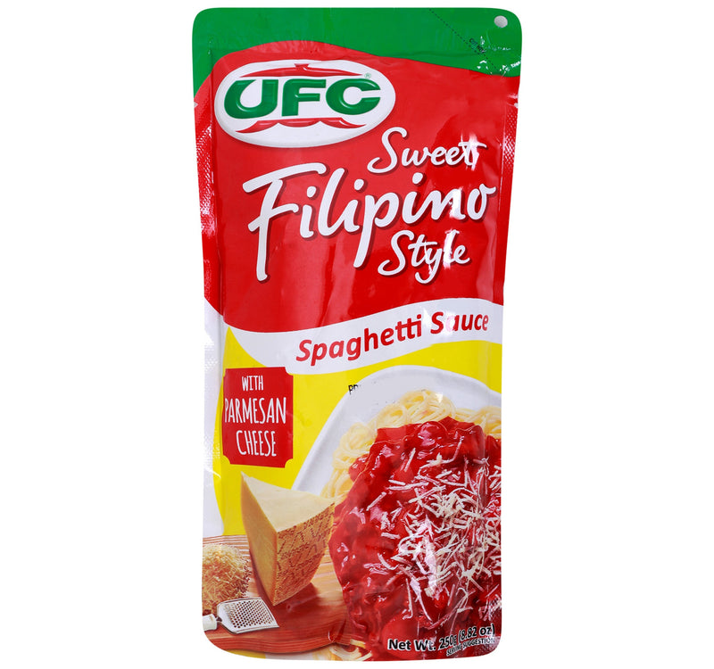 UFC Sweet Filipino Style Spaghetti Sauce with Parmesan Cheese 250 g Lulu Hypermarket