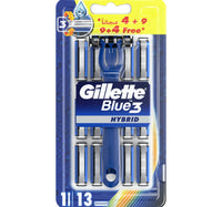 Gillette Blue 3 Smart Men's Razors 9 + 4