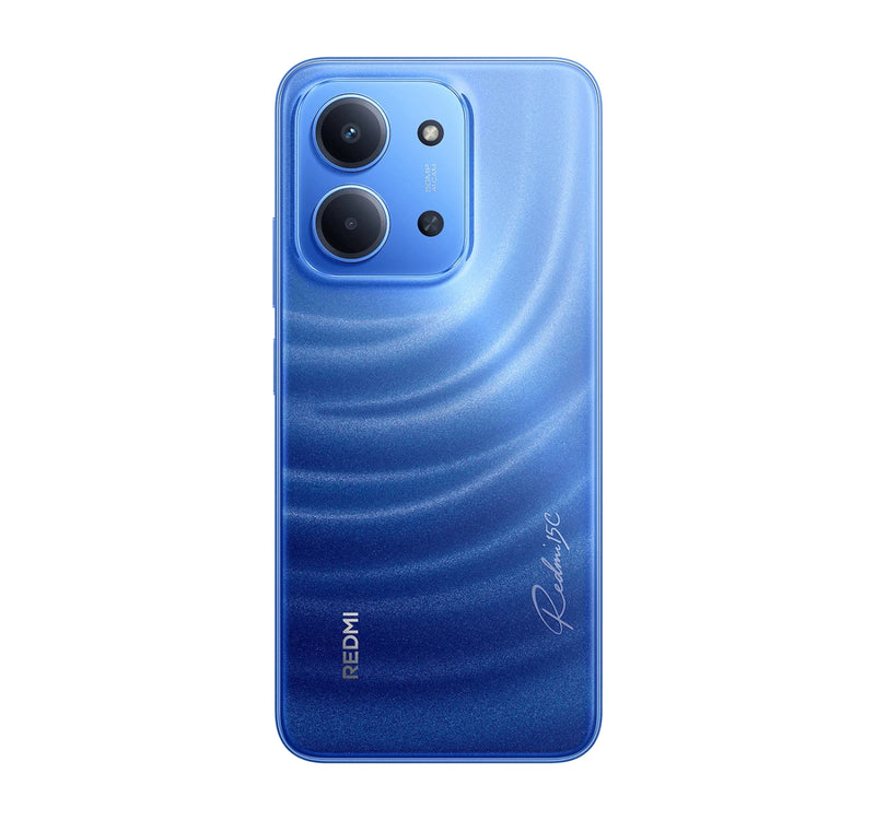 Redmi 15c 4G Smartphone, 4 GB RAM, 128 GB Storage, Moonlight Blue
