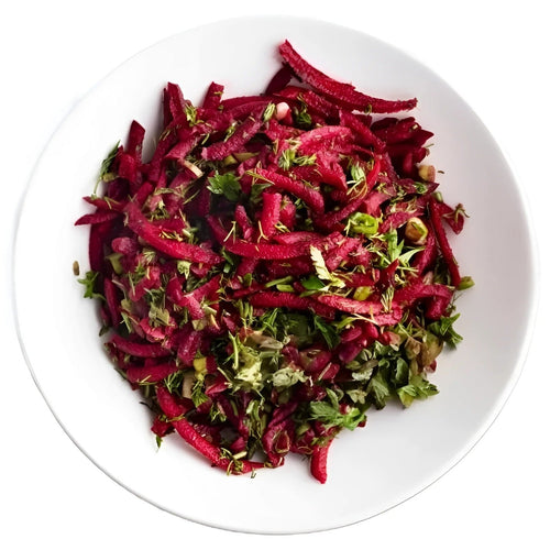 Beetroot salad Salad bowls