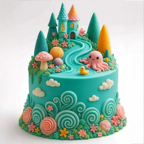 Birthday Cake Lily's Cupcake