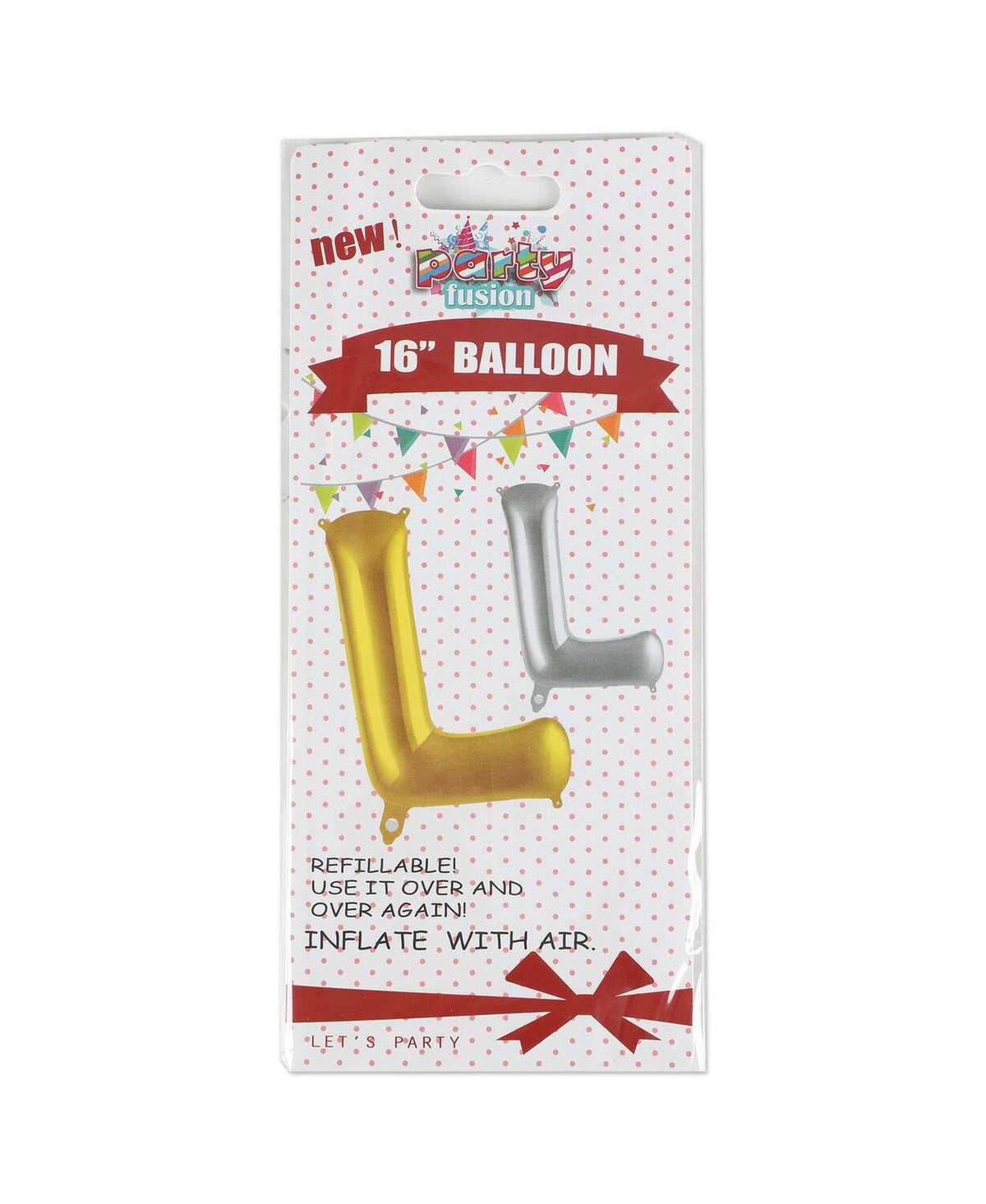 Party Fusion Foil Balloon-L HK19L-23 16in