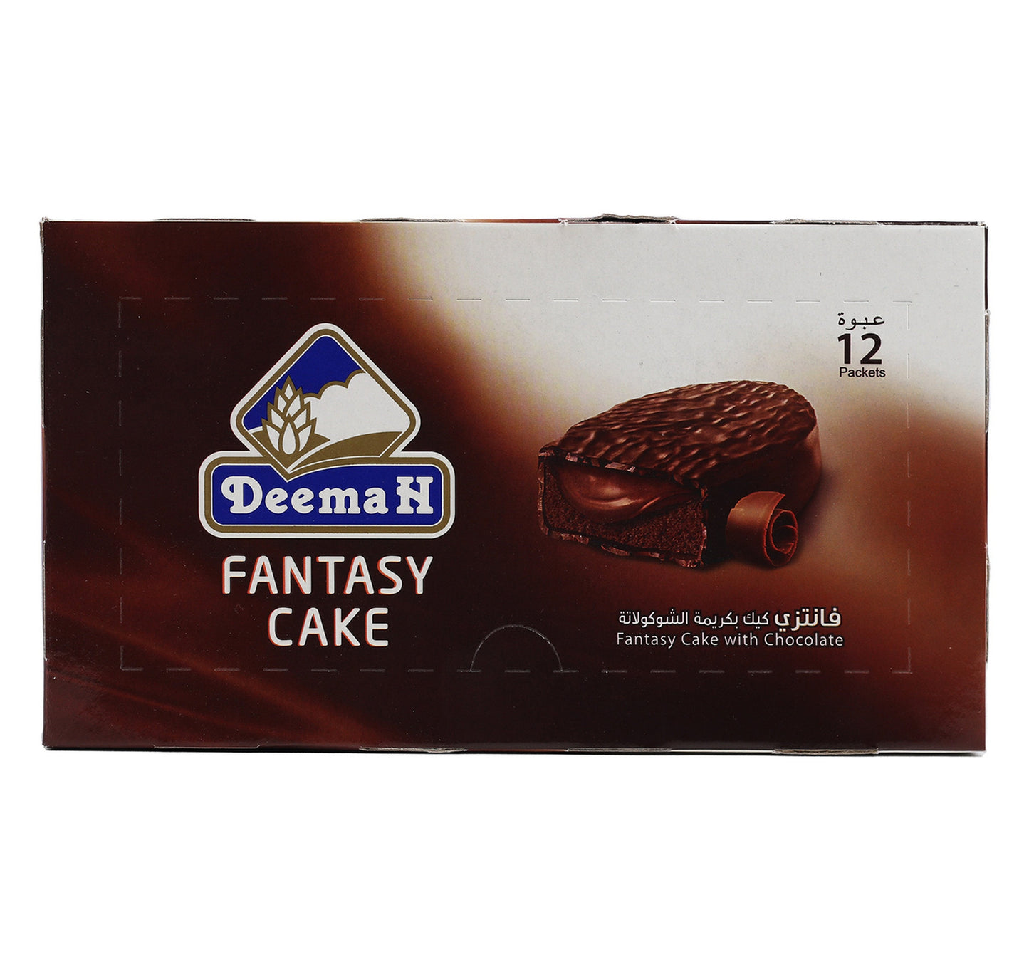 Deemah Fantasy Cake With Chocolate 12 x 40g Lulu Hypermarket