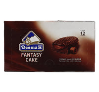 Deemah Fantasy Cake With Chocolate 12 x 40g Lulu Hypermarket