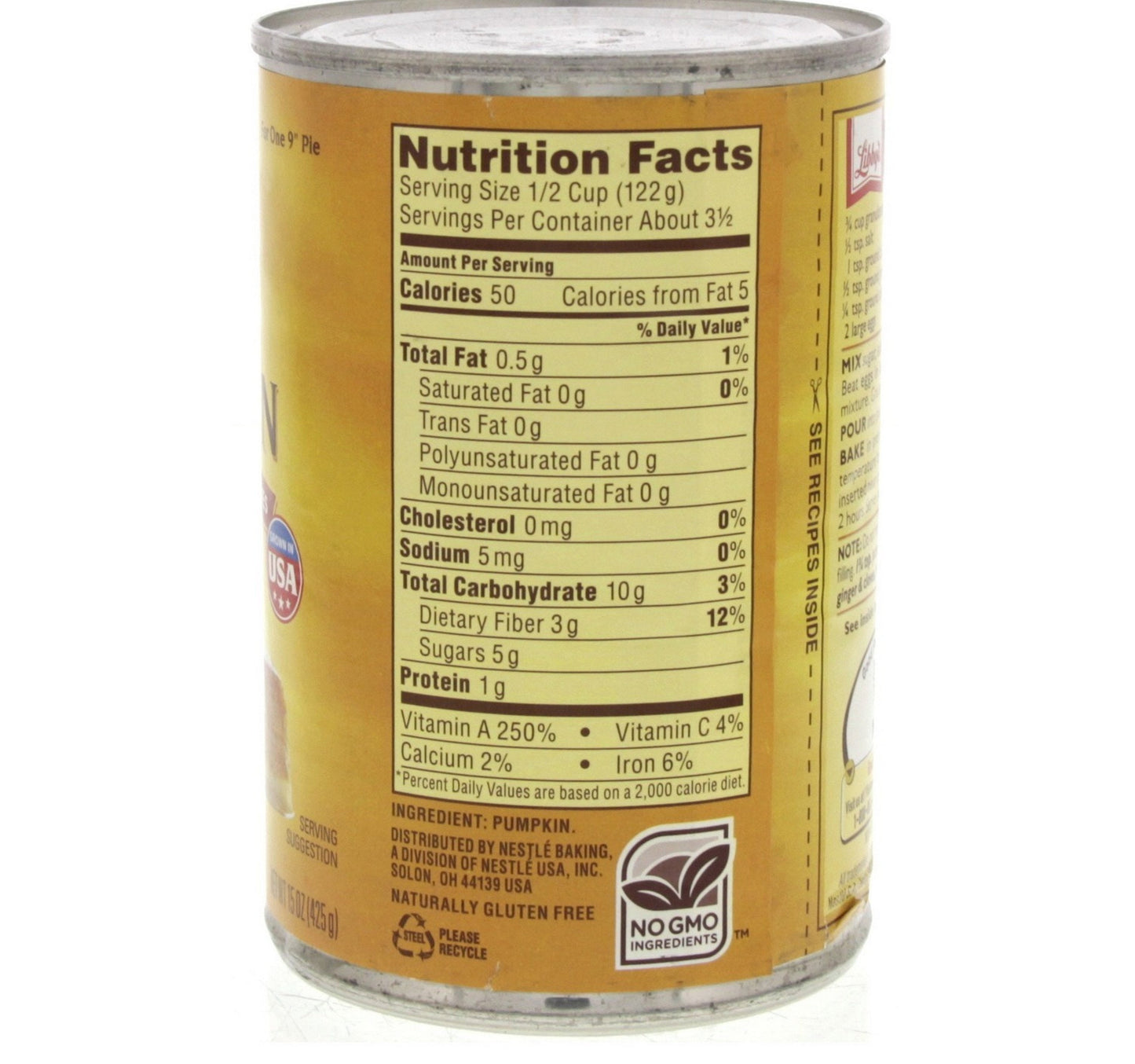 Libby's Pumpkin Pie Mix 425 g Lulu Hypermarket