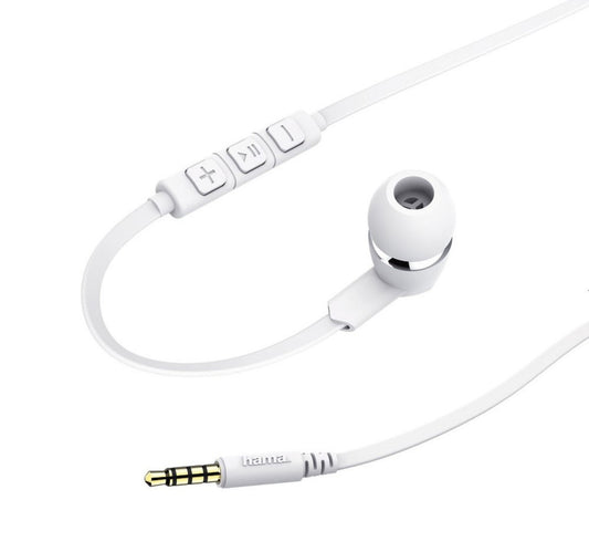 Hama In Ear Headphone JOY 184008 White