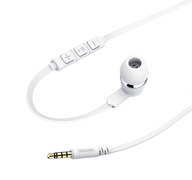 Hama In Ear Headphone JOY 184008 White