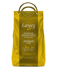 Lazeez Superior Extra Long Basmati Rice 5 kg Lulu Hypermarket