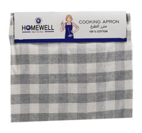 Homewell Maseer Cotton Kitchen Apron, 60 x 80 cm, Assorted