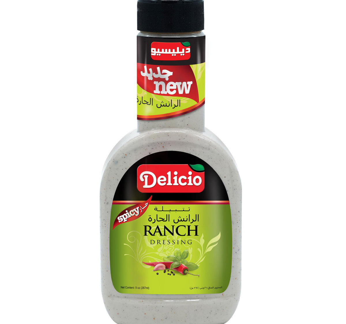 Delicio Spicy Ranch Dressing 267 ml Lulu Hypermarket