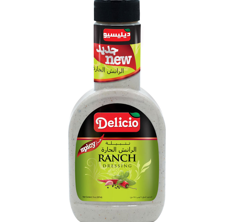 Delicio Spicy Ranch Dressing 267 ml Lulu Hypermarket