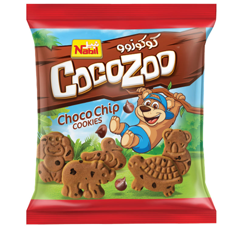 Nabil CocoZoo Choco Chip Cookies 12 x 26 g