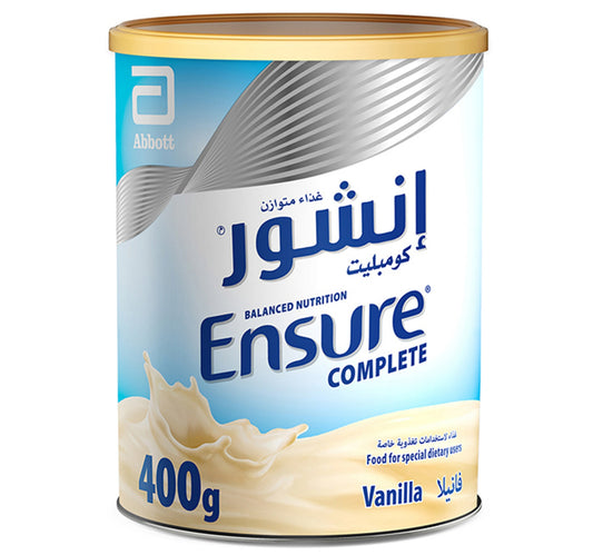Ensure Complete Balanced Nutrition With Vanilla Flavour For Adults 400 g Lulu Hypermarket