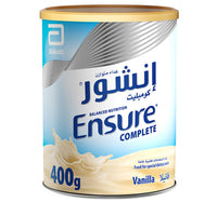 Ensure Complete Balanced Nutrition With Vanilla Flavour For Adults 400 g Lulu Hypermarket