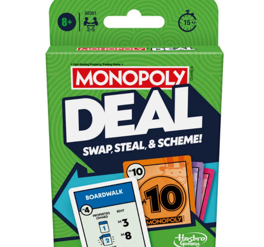 Hasbro Gaming Monopoly Deal Refresh Card Game, G0351