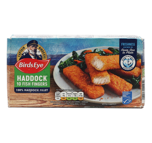 Birds Eye Haddock Fish Finger 280 g Lulu Hypermarket