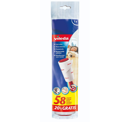 Vileda Lint Roller 58Sheets