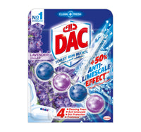 Dac Clean and Fresh Toilet Rim Block Lavender 50 g