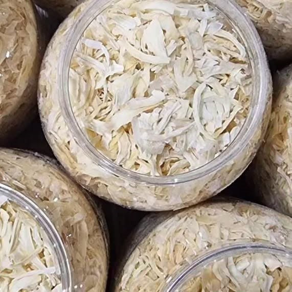 Dried White Onion Shefs
