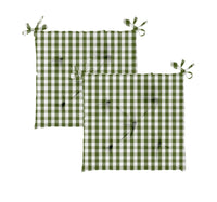 Homewell Chair Pad, 40 x 40 cm, 2 pcs, Green