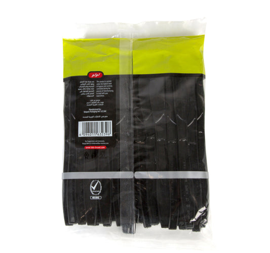 LuLu Plastic Knife Black 36 pcs