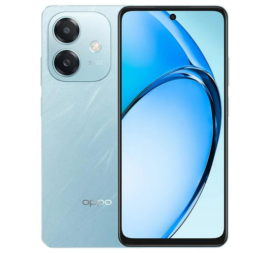 Oppo A3x 4G Dual SIM Smartphone, 4 GB RAM, 128 GB Storage, Ocean Blue