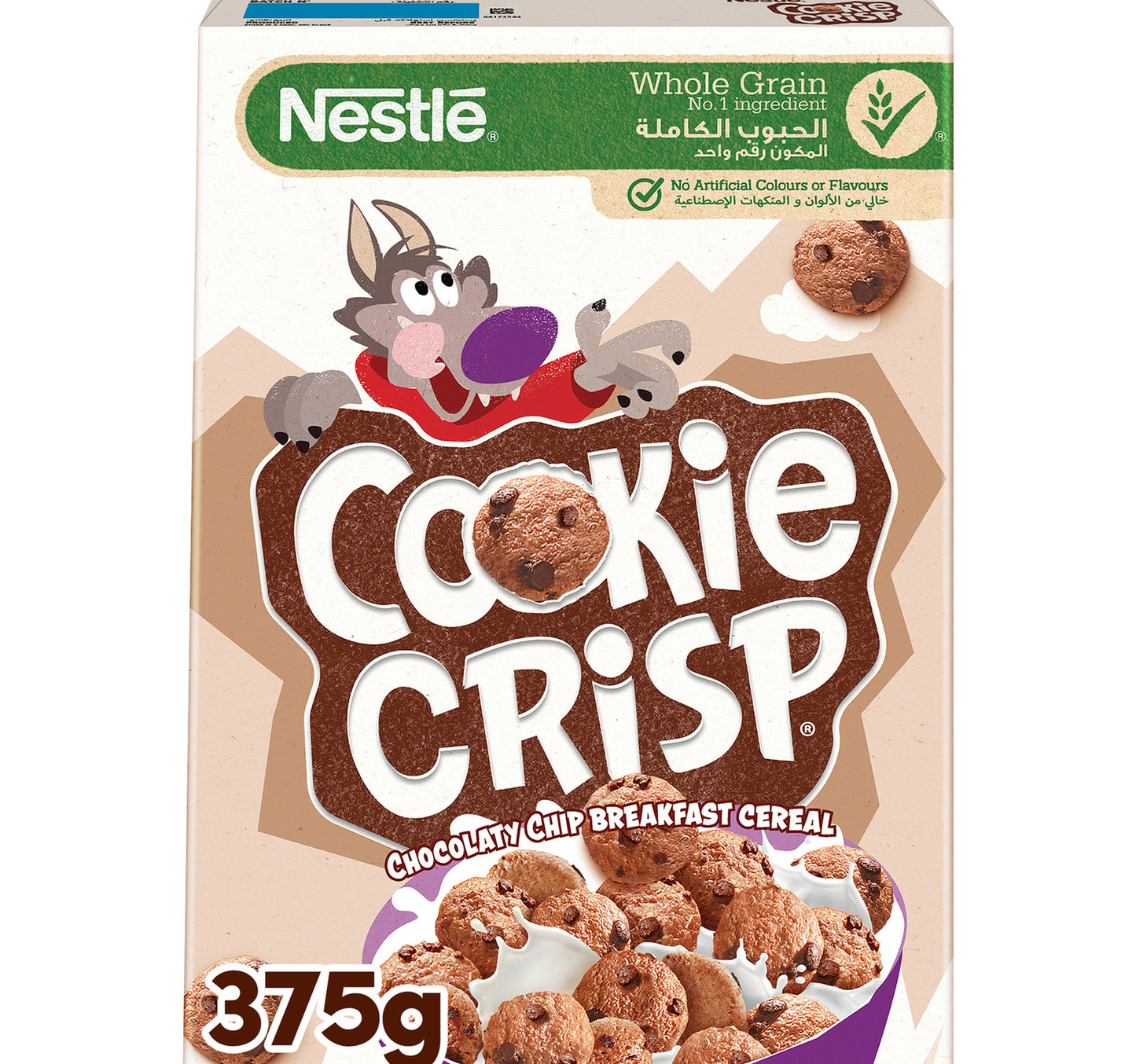 Nestle Cookie Crisp Chocolate Chip Breakfast Cereal 375 g